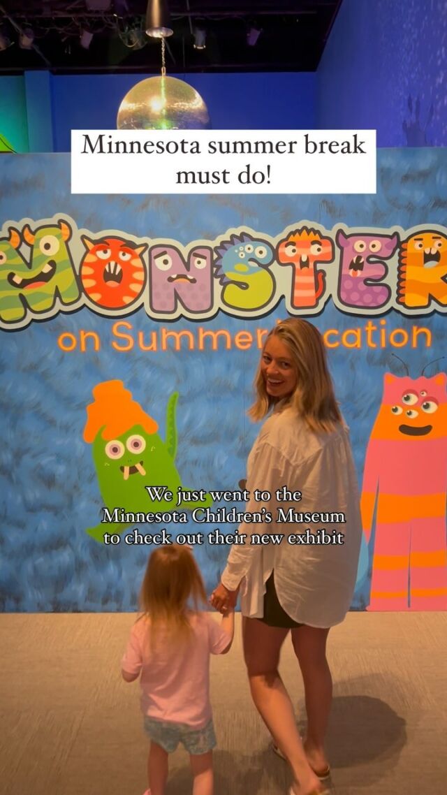 Monsters on Summer Vacation exhibit is at the @mnchildmuseum now through September 2! 

#lookaboutlindsey #minnesota #stpaul