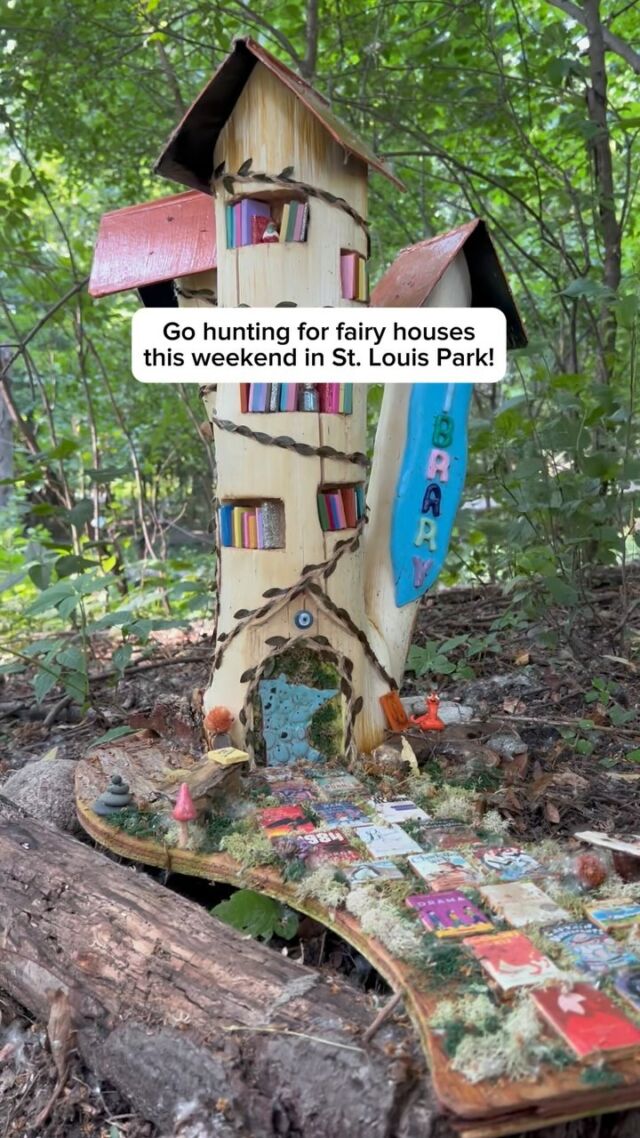 Our favorite nature center has the cutest trail walk right now through July 27! 

Find hundreds of small wonders as you explore - great for all ages. Admission and parking is free. No pets. 

Make sure to check out the playground too!

📍Westwood Hills Nature Center in St. Louis Park

@lindseyranzau 
#minnesota