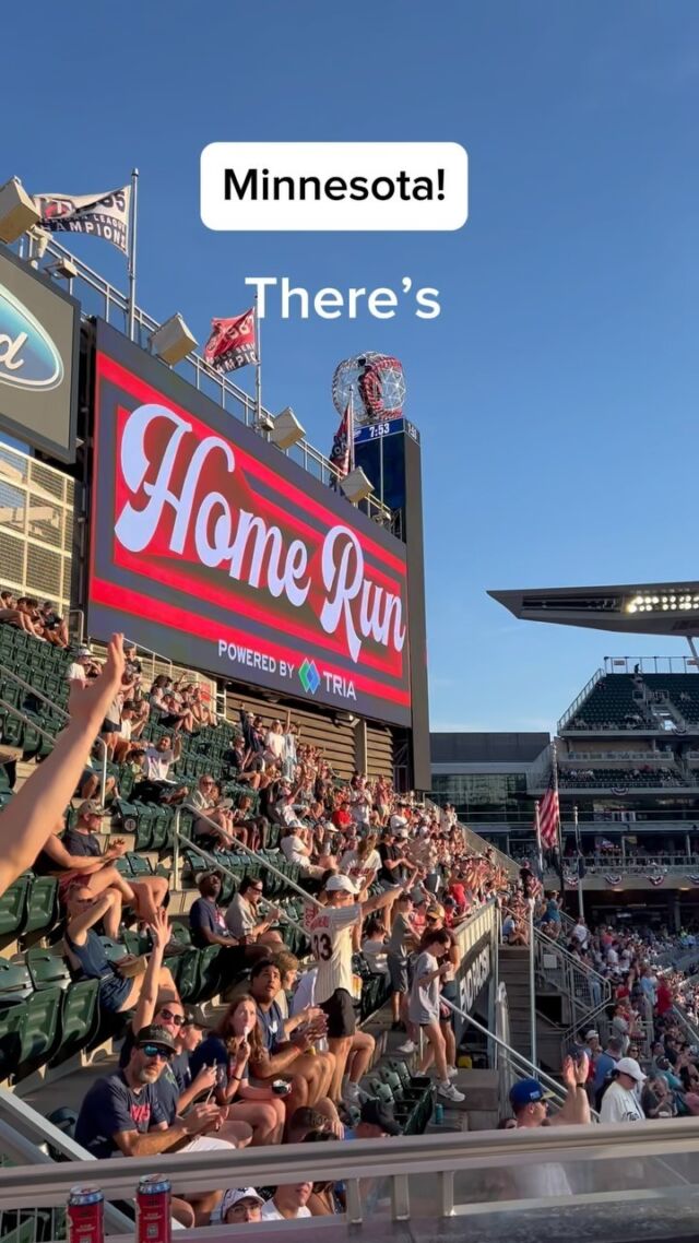 Cheer on the @twins as they push to the playoffs! 

Use code LINDSEY30 for 30% off tickets for the rest of the regular season! Link in bio.