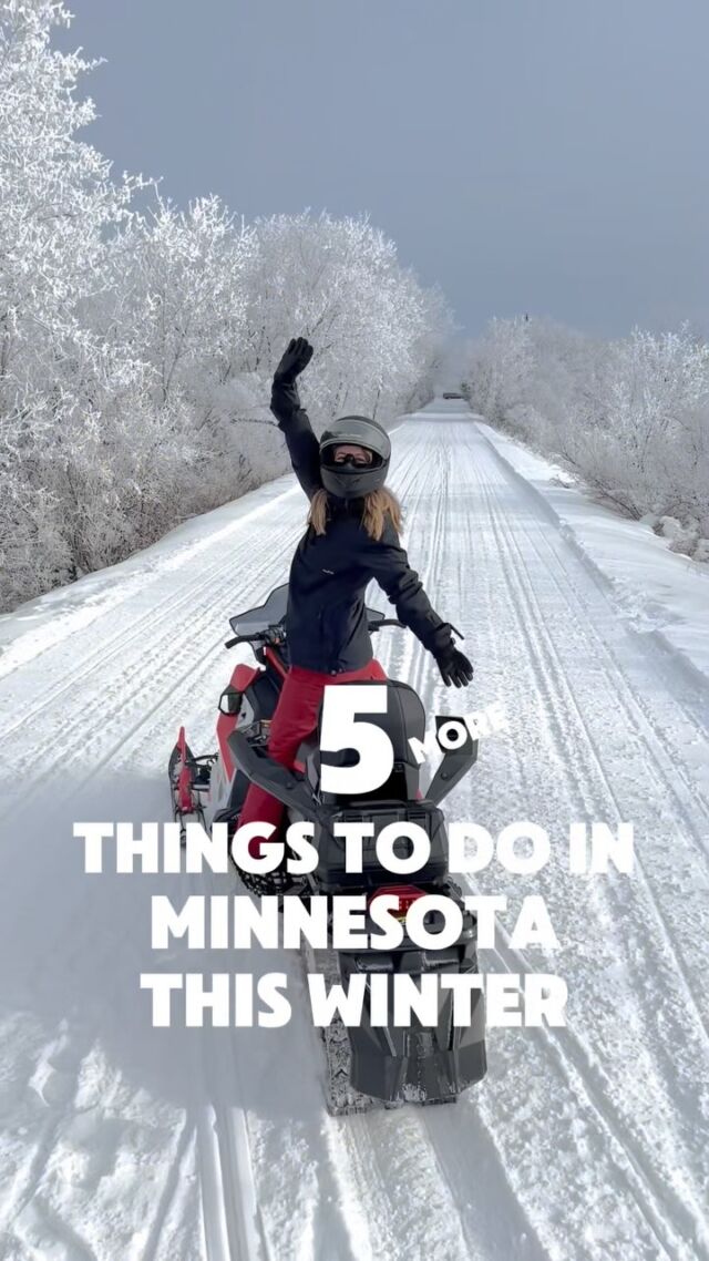 Some more winter adventures for you! 

1. Rent snowmobiles with @polarisadventures - there’s a bunch of locations that have rentals around Minnesota! 

2. Dine in an igloo at @grand_viewlodge - one of our favorite winter stays! 

3. Ice skating at Central Park ice skate loop in Maple Grove. The ice is climate controlled so always pristine. Rentals and warming hut onsite!

4. Minnesota Ice Maze at the Minnesota ice festival is now open at TCO stadium in Eagan! 

5. Downhill skiing at @lutsenmountains on the North Shore! We love the views of Lake Superior from the chalet. 

@lindseyranzau 

#minnesota #lookaboutlindsey