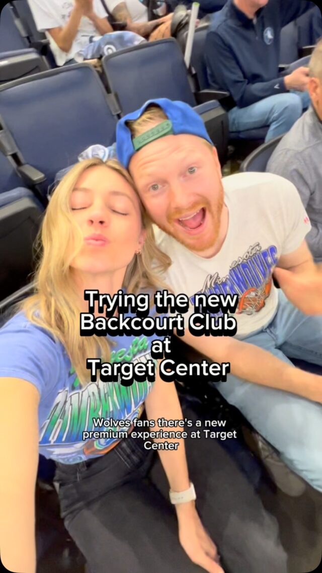 The @usbank Backcourt Club is the newest premium club space at Target Center! 

🏀 Private club space accessed through Target Center lobby

🏀 Direct access to the lower level seating bowl

🏀 Upscale food and beverage offerings for purchase

🏀 In-seat beverage service 

Check it out while the @timberwolves are back in Minneapolis for the next playoff series! GO WOLVES! 

#minnesota #timberwolves #BringTheNice