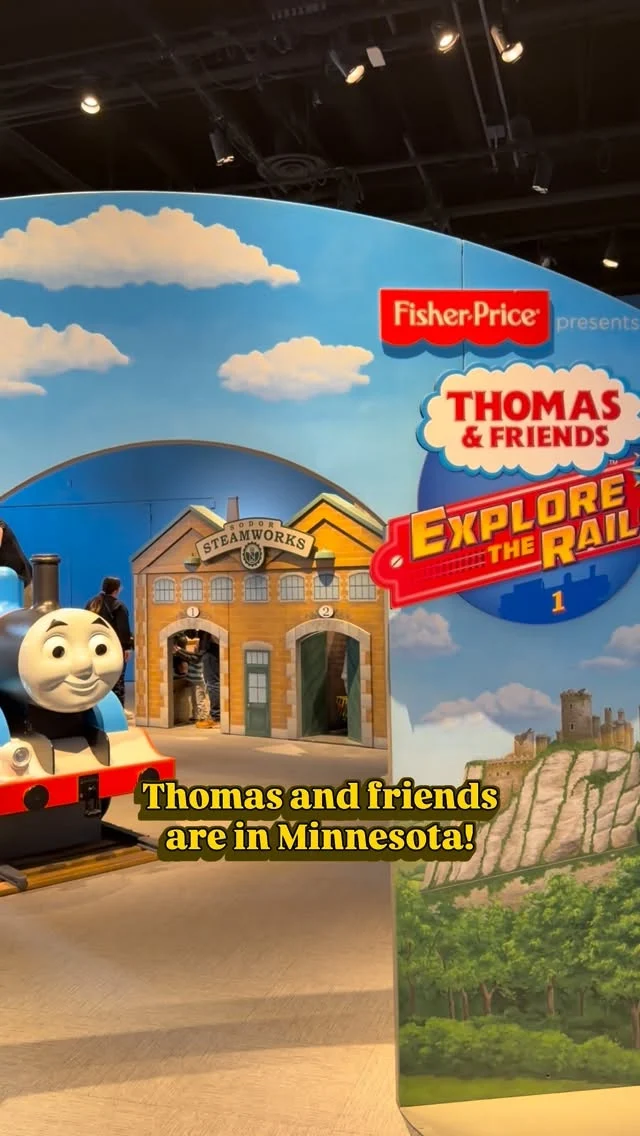 A must see if your kids love trains! 

Thomas and Friends: Explore the Rails is open now through May 10 at @mnchildmuseum in St. Paul, Minnesota 🚂 

We went last weekend and had a blast! Also spent hours exploring the rest of the museum too!