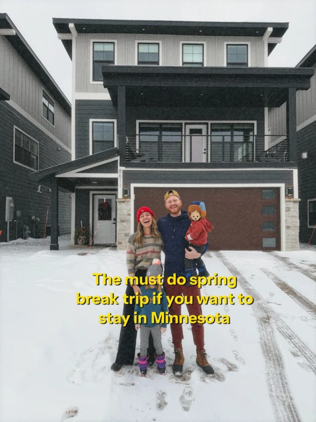 Here’s all the details! 

🏨 Stay at @riverwestduluth - right at the base of Spirit Mountain, such a great location! 

⛷️ Ski at @spiritmtduluth - we put Ro in a 90 minute private ski lesson and she did so well. We loved it here! 

🍟 Lunch at Moosehead Saloon at Spirit Mountain’s Skyline chalet. Epic views of the hill and Duluth! 

🍦 Ice cream at @burnettdairyduluthcheesestore right at the base of Spirit Mountain. They have awesome cheese here too. 

☕️ Grab coffee in the morning at @190coffeeandtea 

❄️ Snow tube at @spiritmtduluth - this was way too fun!!

🍔 Try @burger.paradox for awesome wings and burgers 

🛍️ Shop local at @northandshoremn @naturalightmn @free_air_life_co 

PS: the best tip for any trip is to bring grandparents! My parents joined us so we could do activities with our 4 year old while also having our 1 year old along for the ride! 

#visitduluth