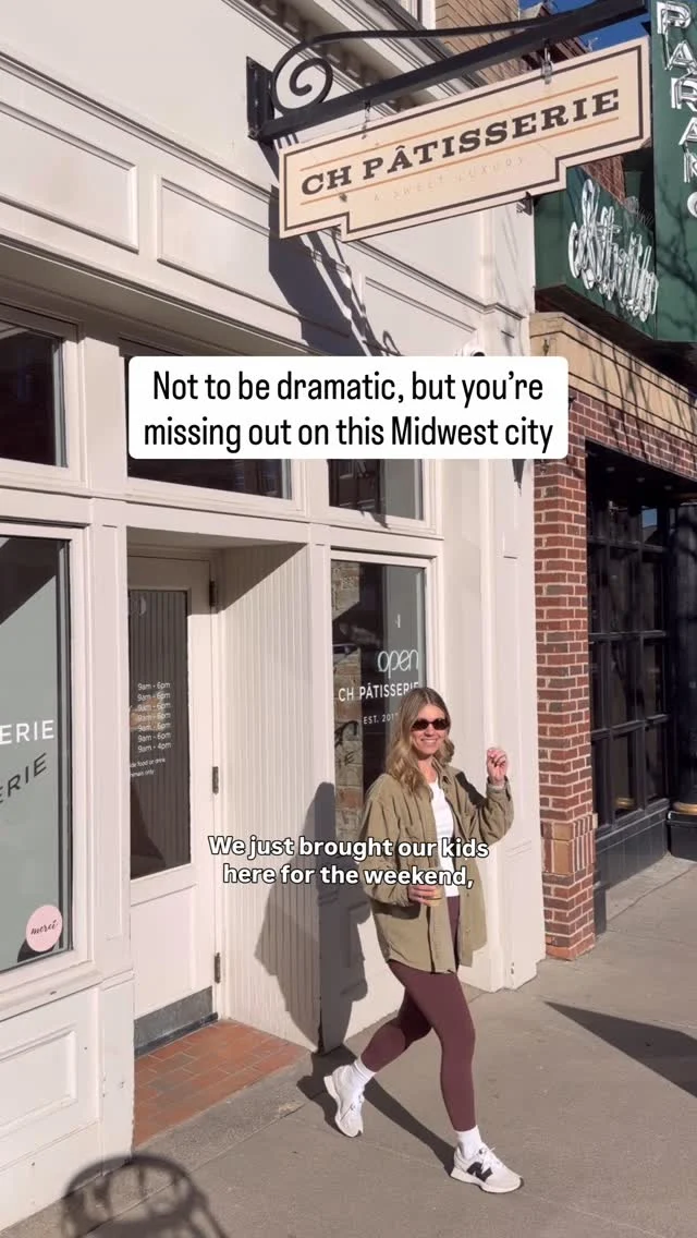 Comment “Sioux Falls” and I’ll DM you our full itinerary: where we stayed, ate, and our favorite activities! 

Here’s some quick details! 

☕️ Spend the morning at @jones421market: @thesourcesf, @bloomandbranchlgc, and @northendbakerysiouxfalls 

🌎 Explore the science center at @washpav 

🛍️ Shop at @matchboxcandleco @mint_and_basil @terrashepherdboutique

🍺 Get a beer and food at @fernson 

🛝 Play outside at Jacobson Plaza at the Falls 

🌮 Get dinner at @bibisolkitchen 

🏀 Catch a game or event - the @summitleaguehoops championship was happening while we were in town! 

🥐 Grab breakfast, macarons, and coffee at @chpatisserie 

🦋 See butterflies up close at the @butterflyhouse.sf 

🥪 Check out @looksmarketplace for casual food and drinks, plus an entire marketplace! 

🌳 Hike around Palisades State Park 

🛏️ Stay at The Catlin hotel @hgidowntownsiouxfalls 

@experiencesfsd