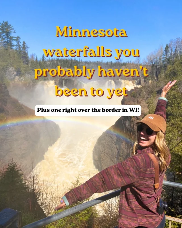 Spring is waterfall season in Minnesota! These are some of my faves after traveling around the state for the last 10 years. 

Happy hiking! Or not, some of these are right next to a parking lot 😊