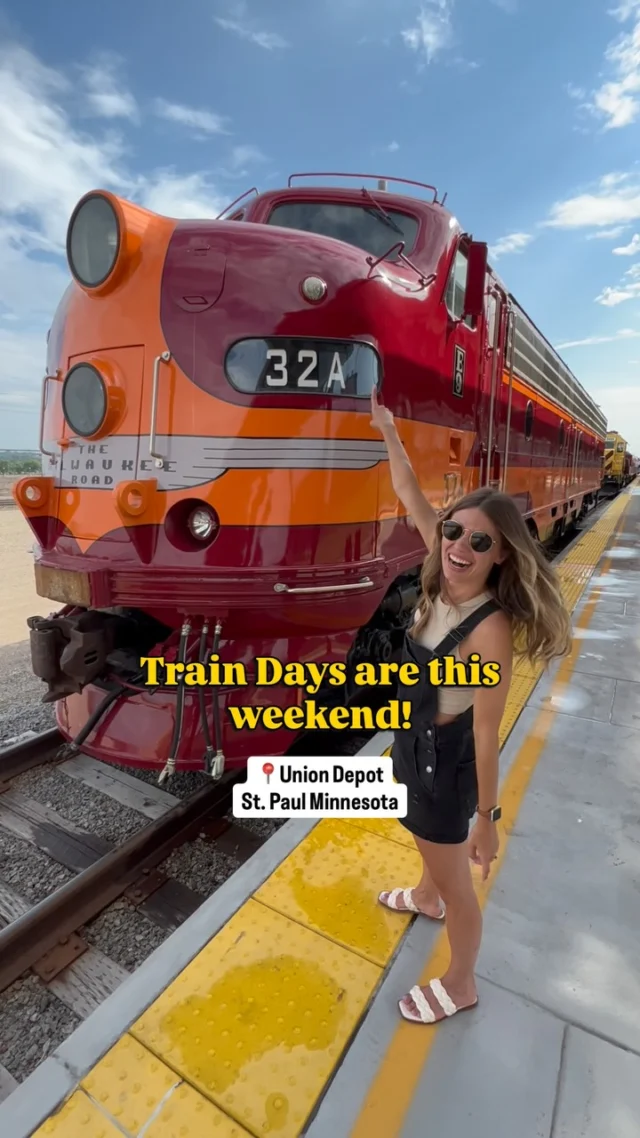 Free event this weekend for train lovers at @uniondepot in St. Paul, Minnesota! 

Train Days takes place Saturday, June 6 from 12 - 6 pm and Sunday, June 7 from 10 am - 4 pm. 

Your real trains, see model trains, shop a vendor marketplace, and try concessions and food trucks. We love going to this event every year!
